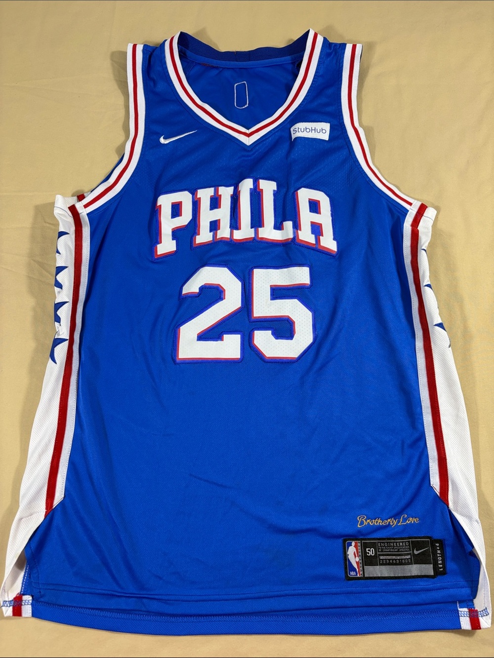Nike Philadelphia 76ers Ben Simmons Authentic Icon Jersey 50 Length +4 StubHub